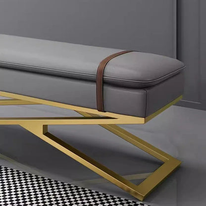 Luxury Nordic Bench – Elegant Makeup Stool & Entryway Seating
