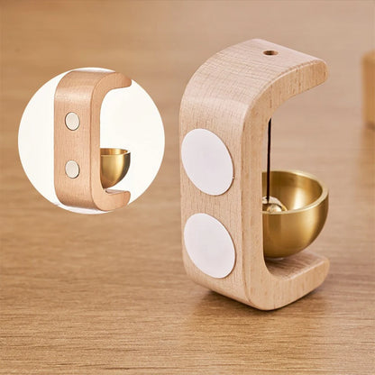 Brass Doorbell Wind Chime – Japanese Wall Art & Home Decor Gift