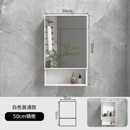 LED Bathroom Mirror Cabinet – Wall-Mounted Vanity with Storage