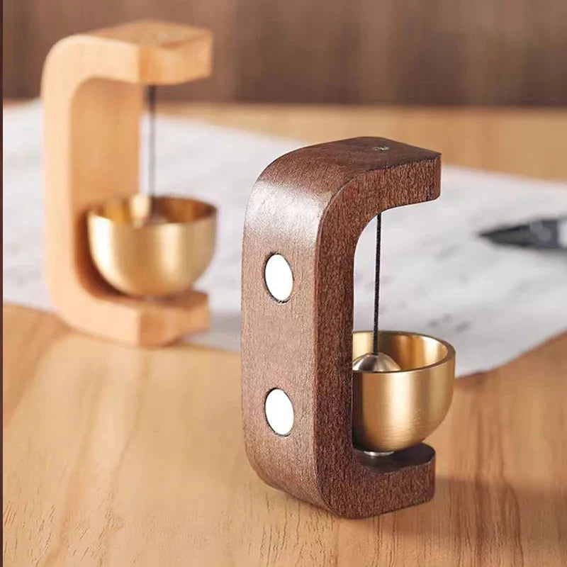 Brass Doorbell Wind Chime – Japanese Wall Art & Home Decor Gift