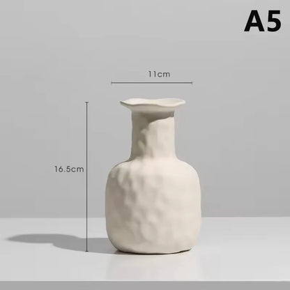 Modern Ceramic Vase – Bedroom Desktop Decor & Photography Background Ornament