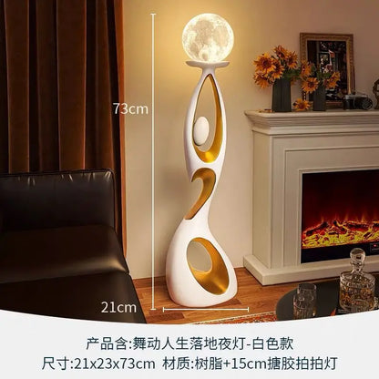 Light Luxury Abstract Resin Sculpture – Home & Housewarming Decor