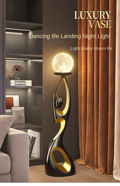 Light Luxury Abstract Resin Sculpture – Home & Housewarming Decor